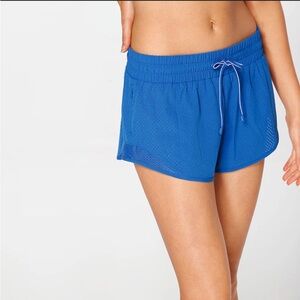 Lorna Jane Athletic Shorts Blue Size Small